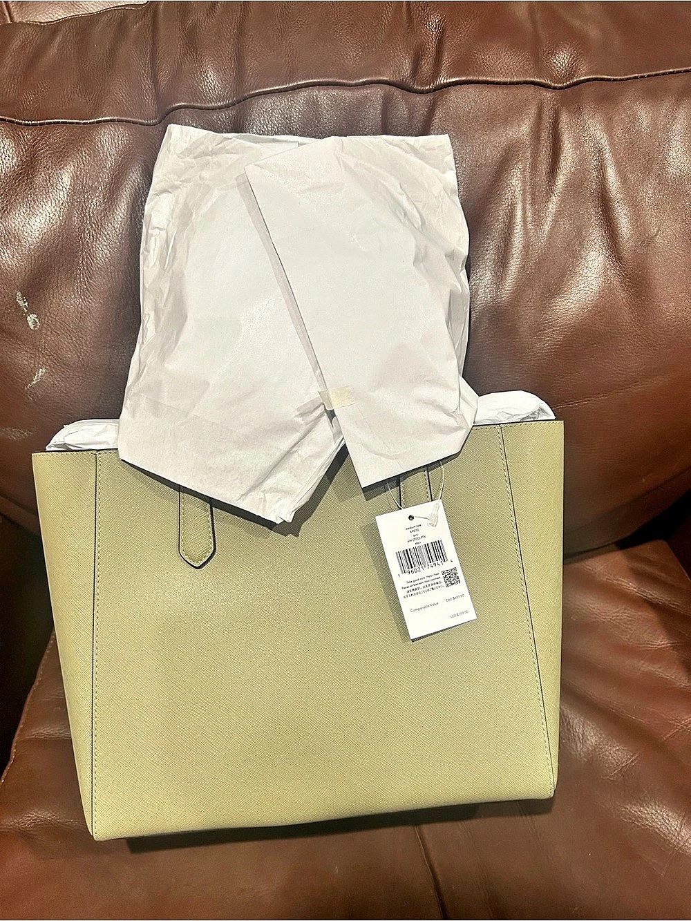 Kate Spade Staci Large Tote Green